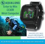 aqualung i330R wrist computer giveaway