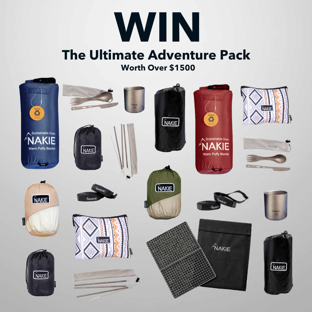 Win The Ultimate Adventure Pack ($1500 Value)