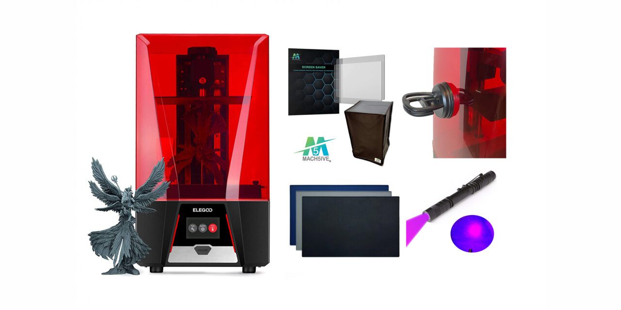 The Saturn 2 8K Resin 3D Printer Bundle Giveaway