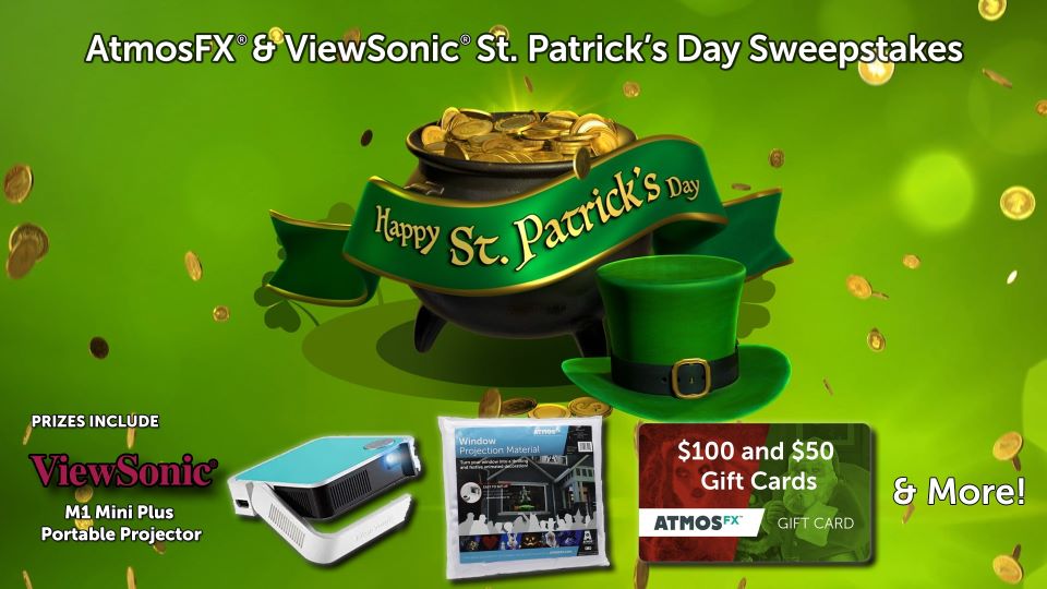 ViewSonic & AtmosFX Emerald Magic Sweepstakes