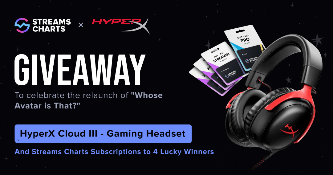 Streams Charts x HyperX: Summer Giveaway