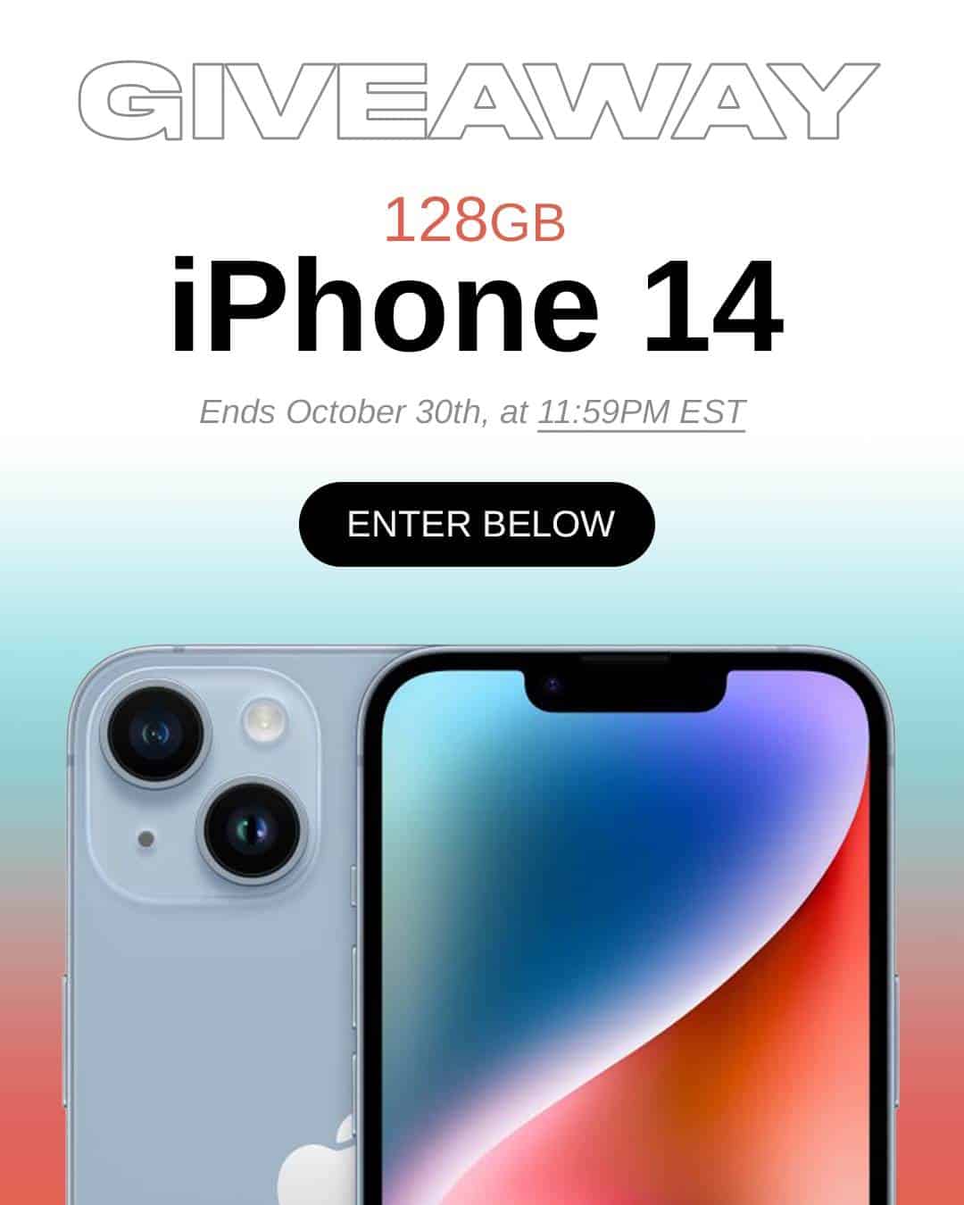 Canadian Protein Apple iPhone 14 Giveaway