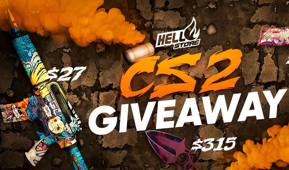 Hellstore CS2 Skins Giveaway